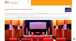 Desktop Screenshot of cinepremium.es